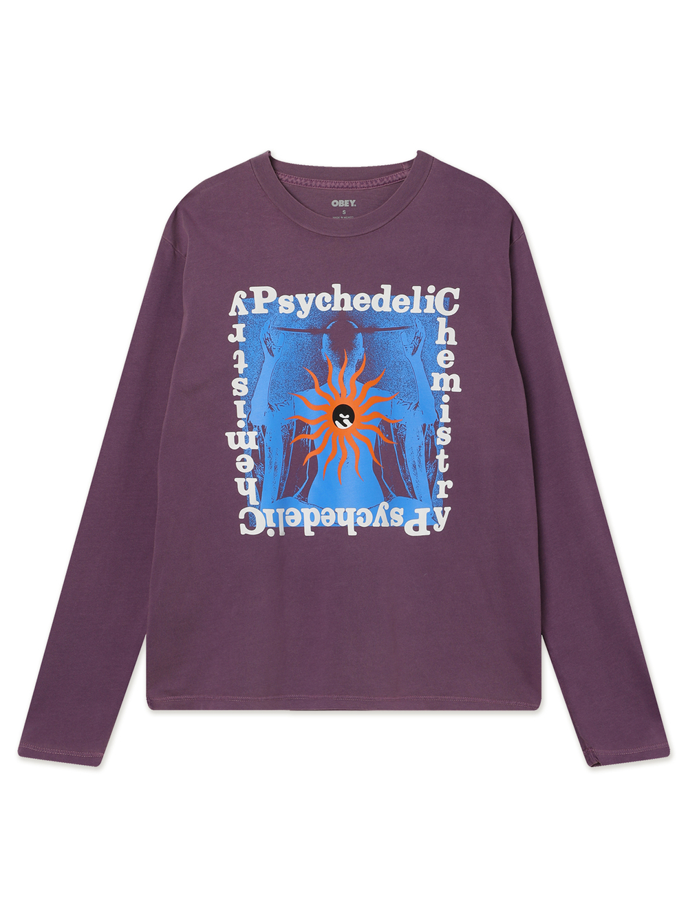 Женский Лонгслив Obey Psychedelic Chemistry