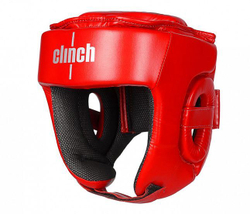 Шлем для единоборств Clinch Helmet Kick красный C142