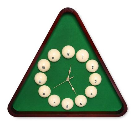 Часы Fortuna Бильярд TR2633 махагон 50х56 см