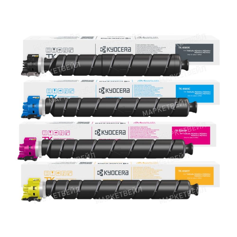 Комплект тонер-картриджей Kyocera TK-8585CMYK для TASKalfa MZ4001ci/MZ5001ci/MZ6001ci