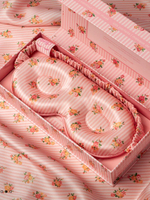 Маска для сна c контуром из 100% шелка SlipSilk, bluebelle