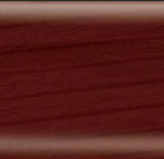 Угол с тиснением текстурный ПВХ  30*30*2,7 м Вишня виньола