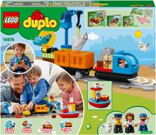 Конструктор LEGO DUPLO Town 10875 Грузовой поезд