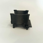 Набор 4 шт. Крепление для двухканального реле Aqara на DIN-рейку, 3D печать, черное