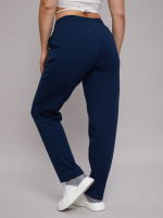 Костюм с брюками КБ-77/синерозовая-клетка