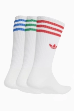 Носки adidas High Crew 3 Pairs - белый