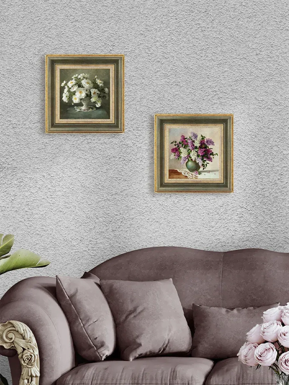 Картина на стену интерьерная на холсте 30х30 см