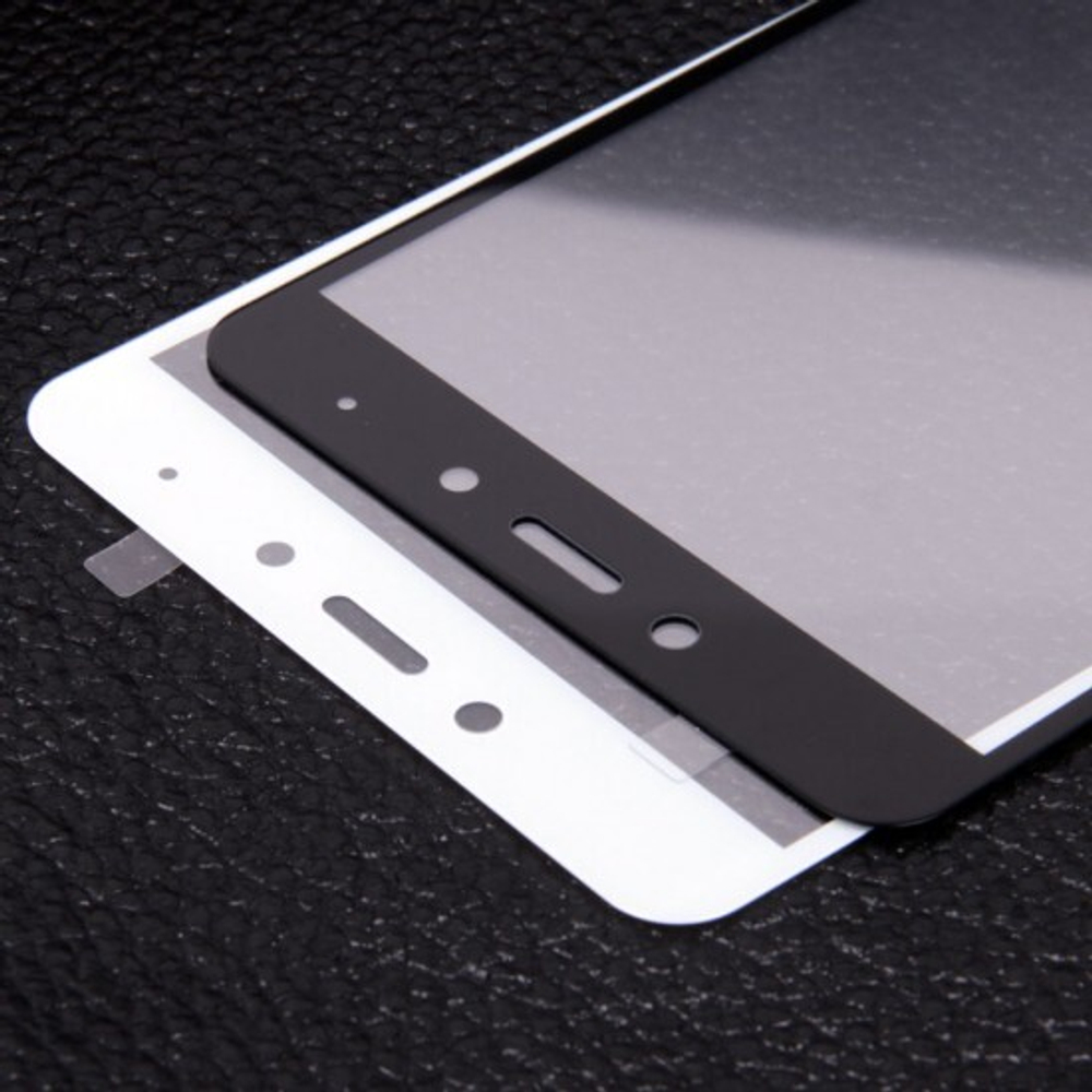 Защитное стекло для Xiaomi Redmi Note 4/ Note 4X 4Gb+64Gb на полный экран, 009288 Белый