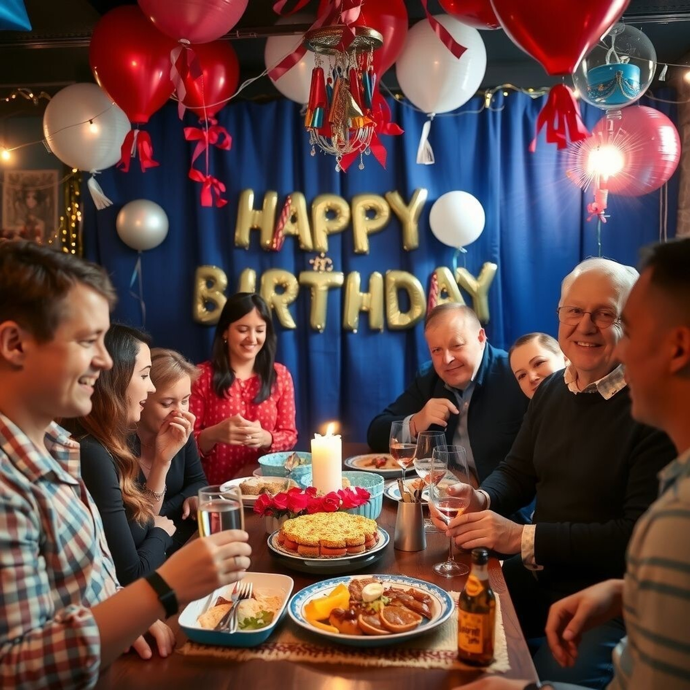 Выбор места дня рождения для взрослых.