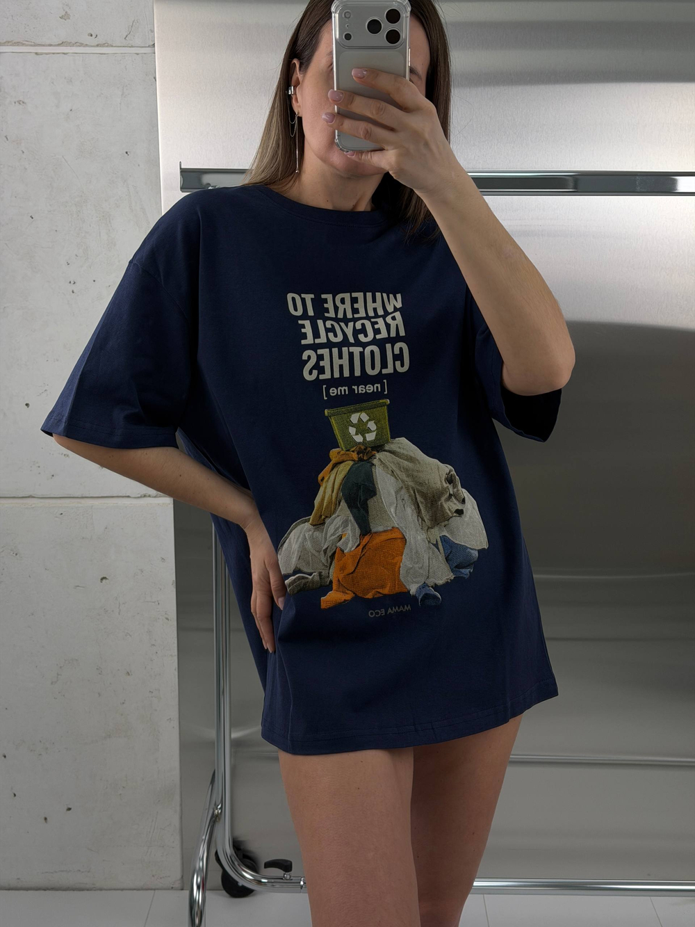 Футболка женская артикул 702 цвет "синий"