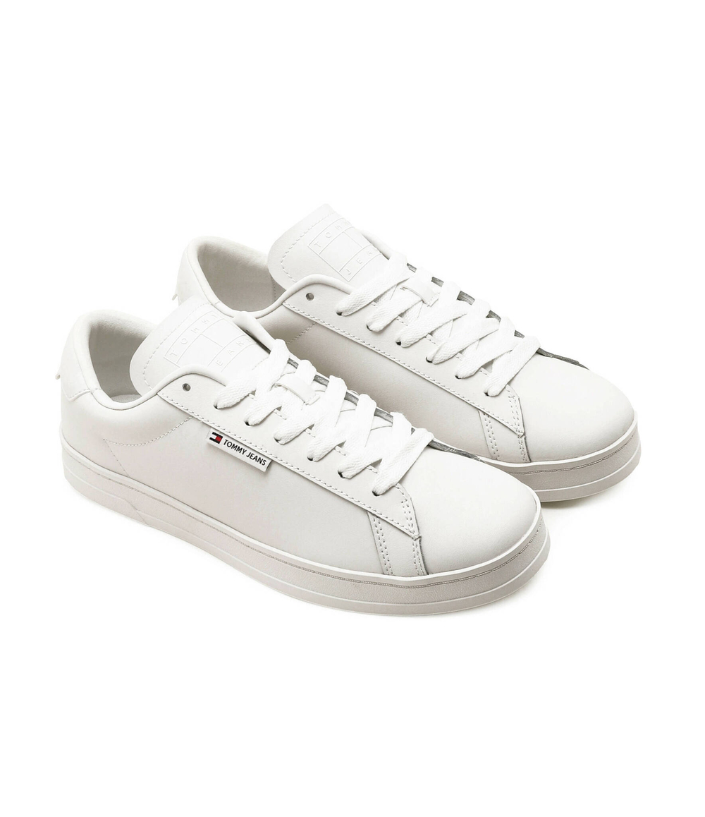 Кожаные кроссовки Tommy Jeans - белый(EM0EM01374)