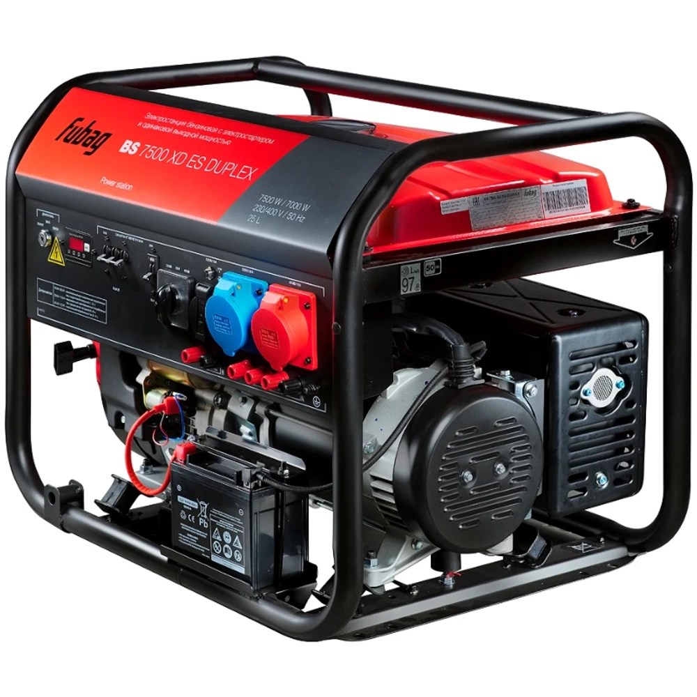 FUBAG BS 7500 XD ES Duplex бензиновый генератор 46712