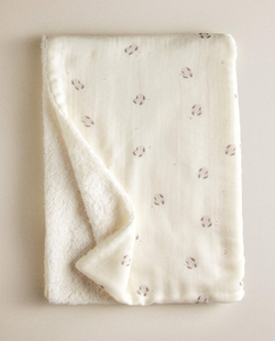 Zara Home Полотенце для лица и рук из хлопка, кремовый, 90x50 см