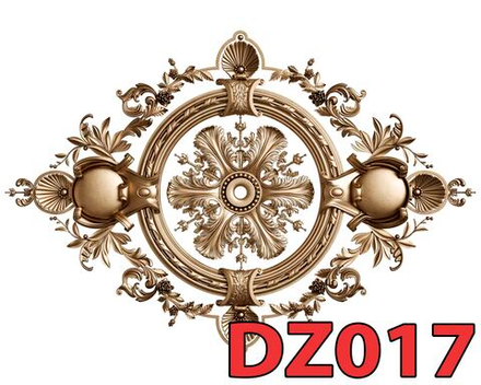 Фото обои - Декор под золото DZ017