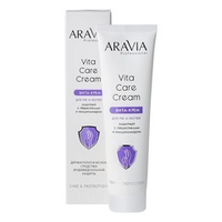 Вита-крем для рук и ногтей защитный с пребиотиками и ниацинамидом Aravia Professional Vita Care Cream 100мл