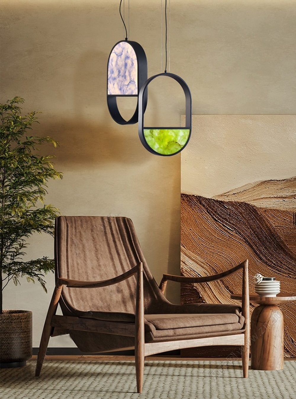 Pendant design lamp Geometric by Brokis ( C )
