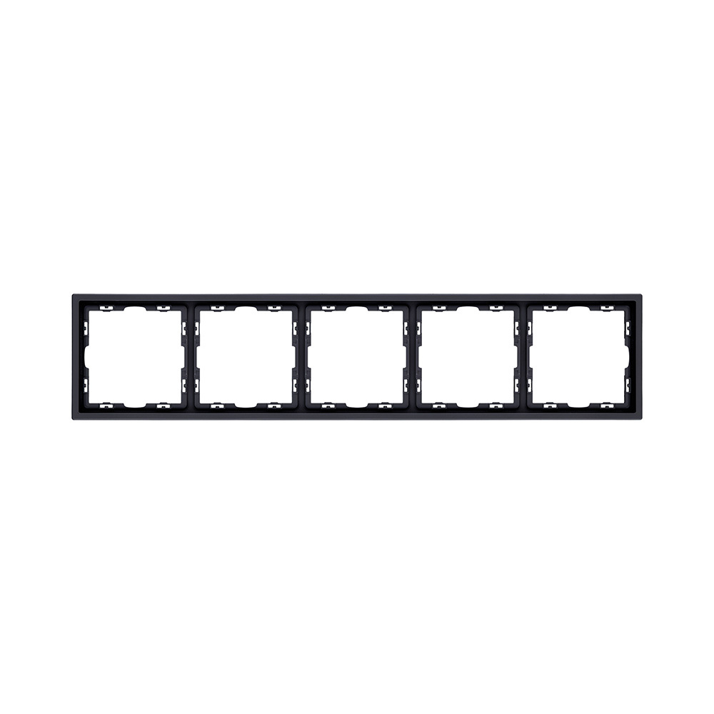 Рамка 5-постовая, черный матовый Kollinger Eclipse EC5BK