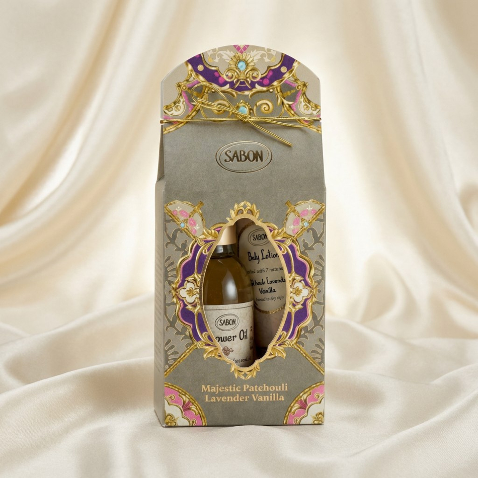 Набор для ухода за телом Majestic Patchouli Lavender Vanilla Kit