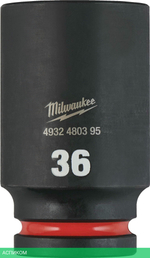 Головка ударная Milwaukee Shockwave 3/4" 36мм (4932480395)
