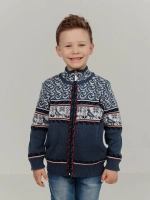 Кофта - бомбер вязаная