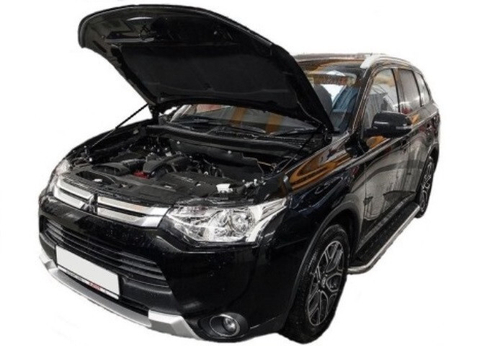 Амортизатор (упор) капота на Mitsubishi Outlander 02-02(с 2012 г.в.)Autoinnovation