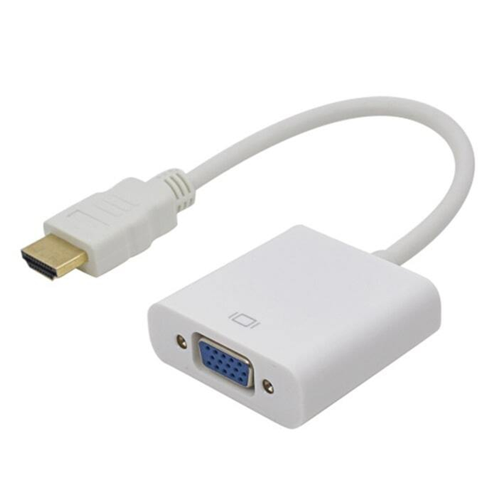Адаптер HDMI to VGA ENERGY POWER (белый)