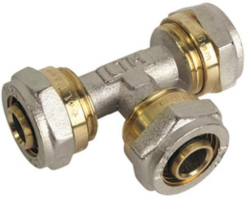 Тройник 3 цанги T16х16х16 AQ 00160