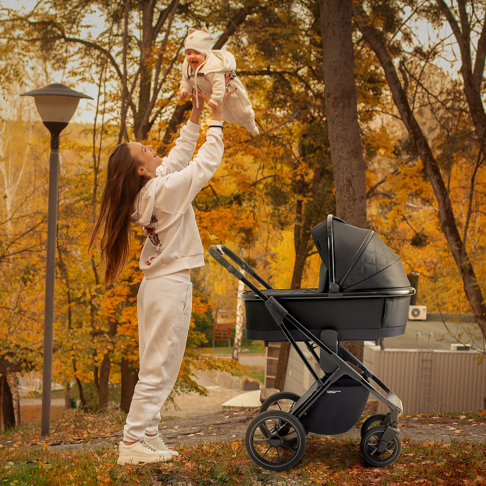 Коляска 3 в 1 Sweet Baby SBL Massimo + автокресло Premier Grey Beige