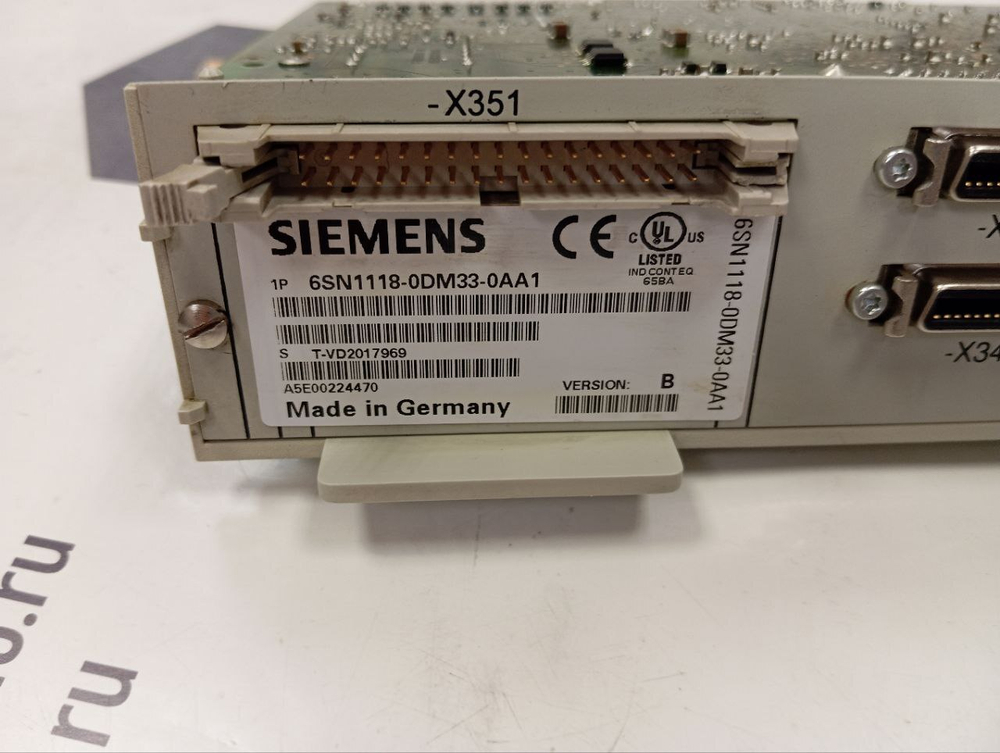 Siemens Simodrive 6SN1118-0DM33-0AA1 б/у