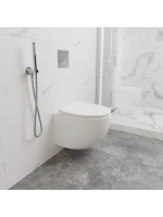 Инсталляция с подвесным унитазом EIS кнопка хром