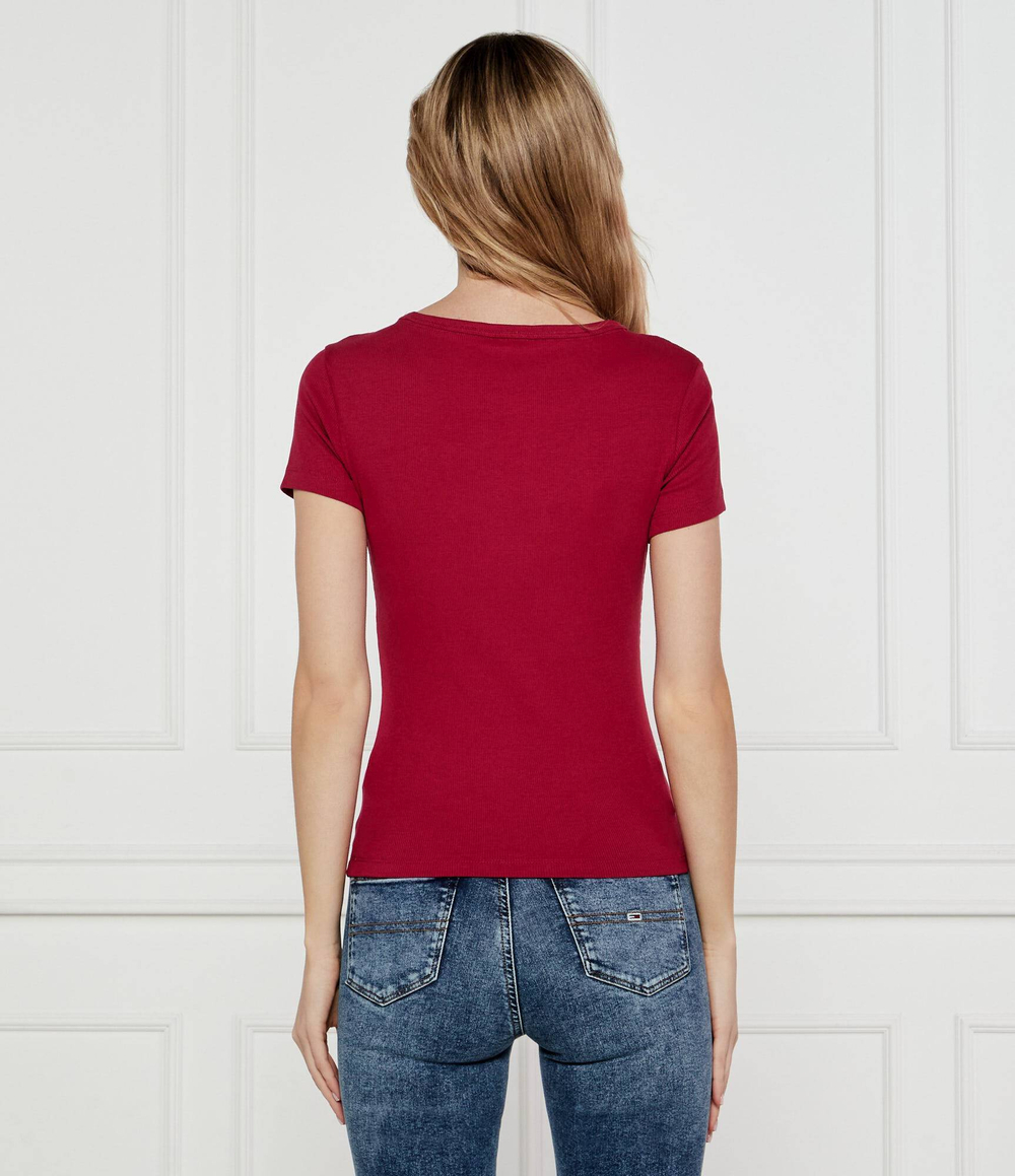 Футболка ESSENTIAL Tommy Jeans - бордовый(DW0DW17385)