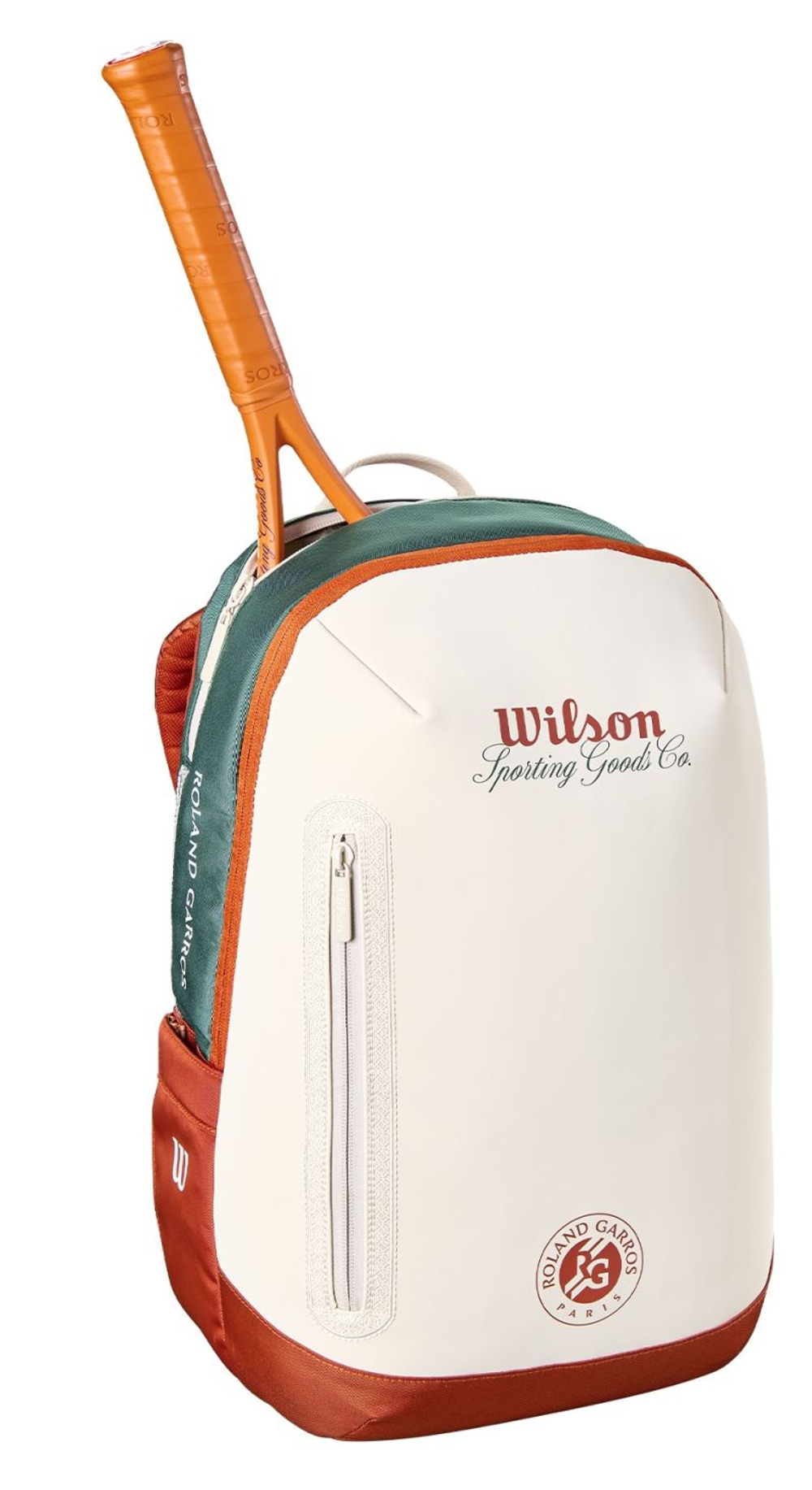 Рюкзак теннисный Wilson Roland Garros 2026 Tennis - cream/clay/green