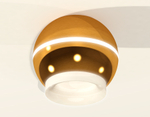 XS1105030 PYG/FR золото желтое полированное/белый матовый MR16 GU5.3 LED 3W 4200K (C1105, N7165)