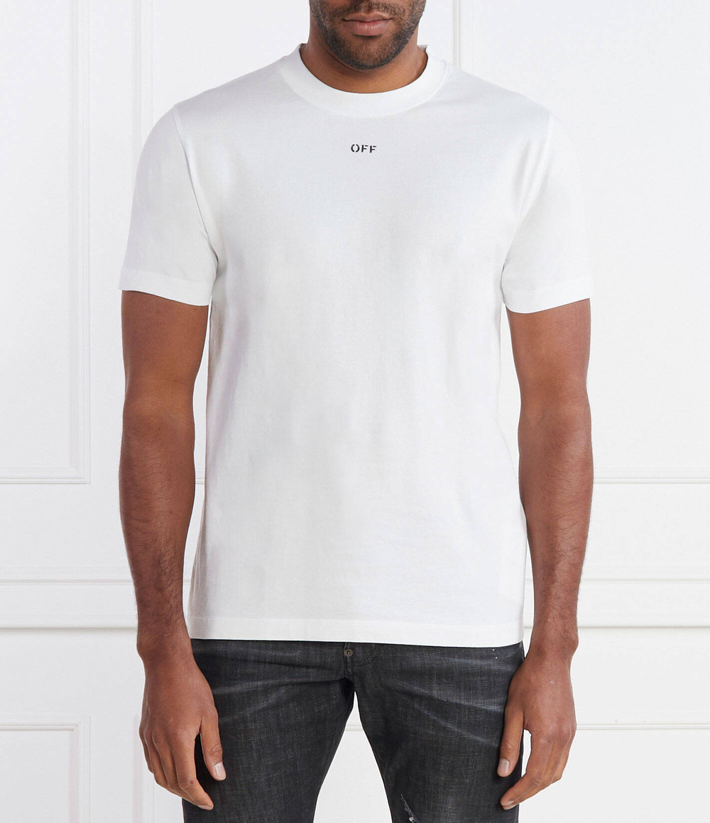 Футболка OFF-WHITE - белый(OMAA027C 99JER017)