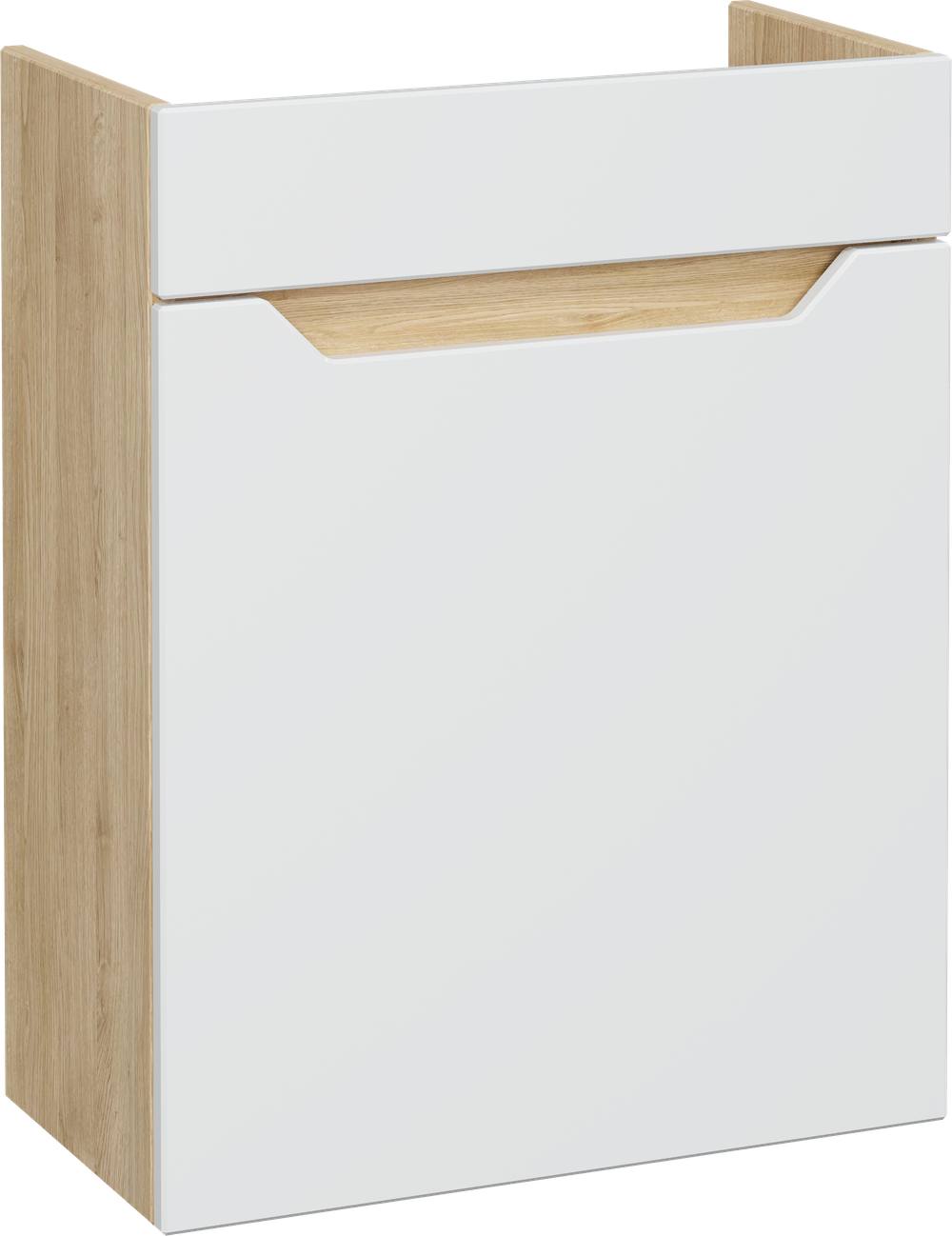 Тумба под раковину без столешницы DIWO Архангельск 40 подвесная, дуб сонома 1