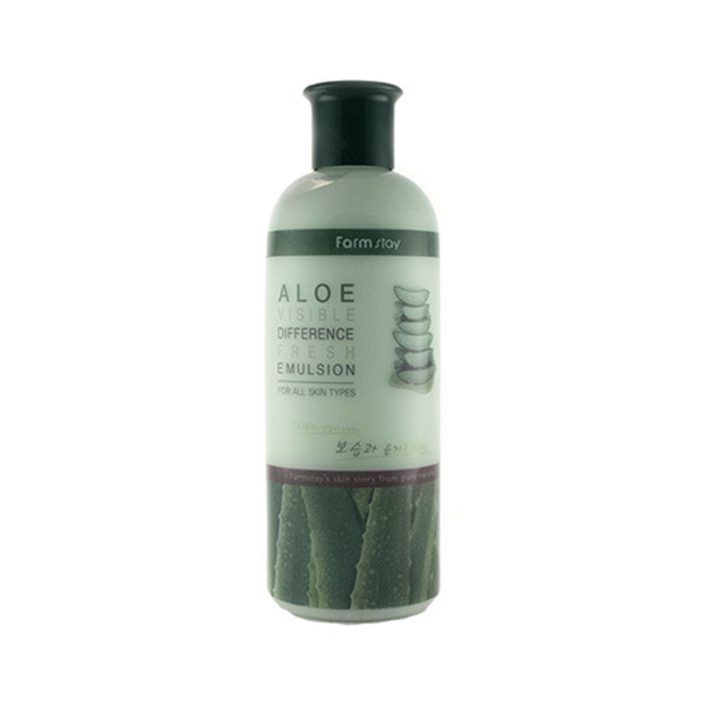 Эмульсия увлажняющая с экстрактом алое FarmStay Visible Difference Fresh Emulsion Aloe 350мл