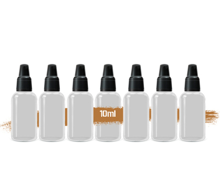 набор баночек 10мл. 7шт.
