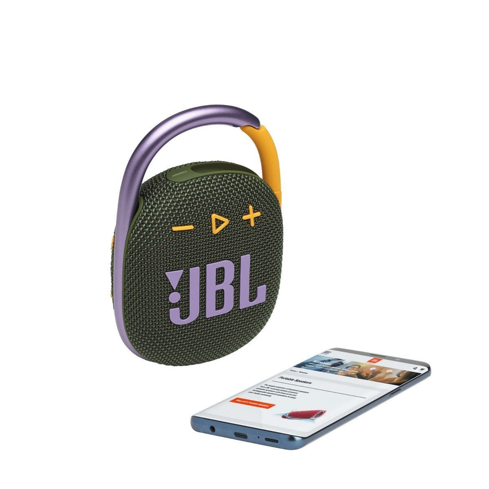 Портативная колонка JBL Clip 4 Green