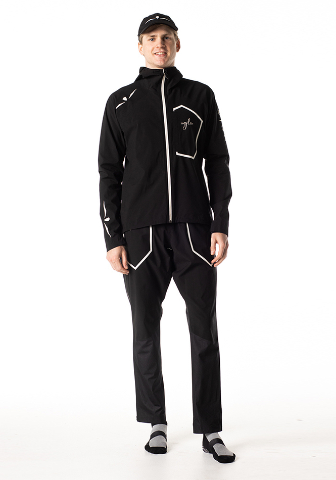 БРЮКИ МУЖСКИЕ WATERPROOF RUN PANTS 25K/35K-10K/10K MVP | BLACK