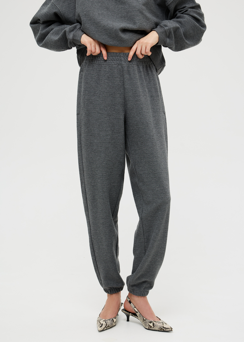 Брюки из футера