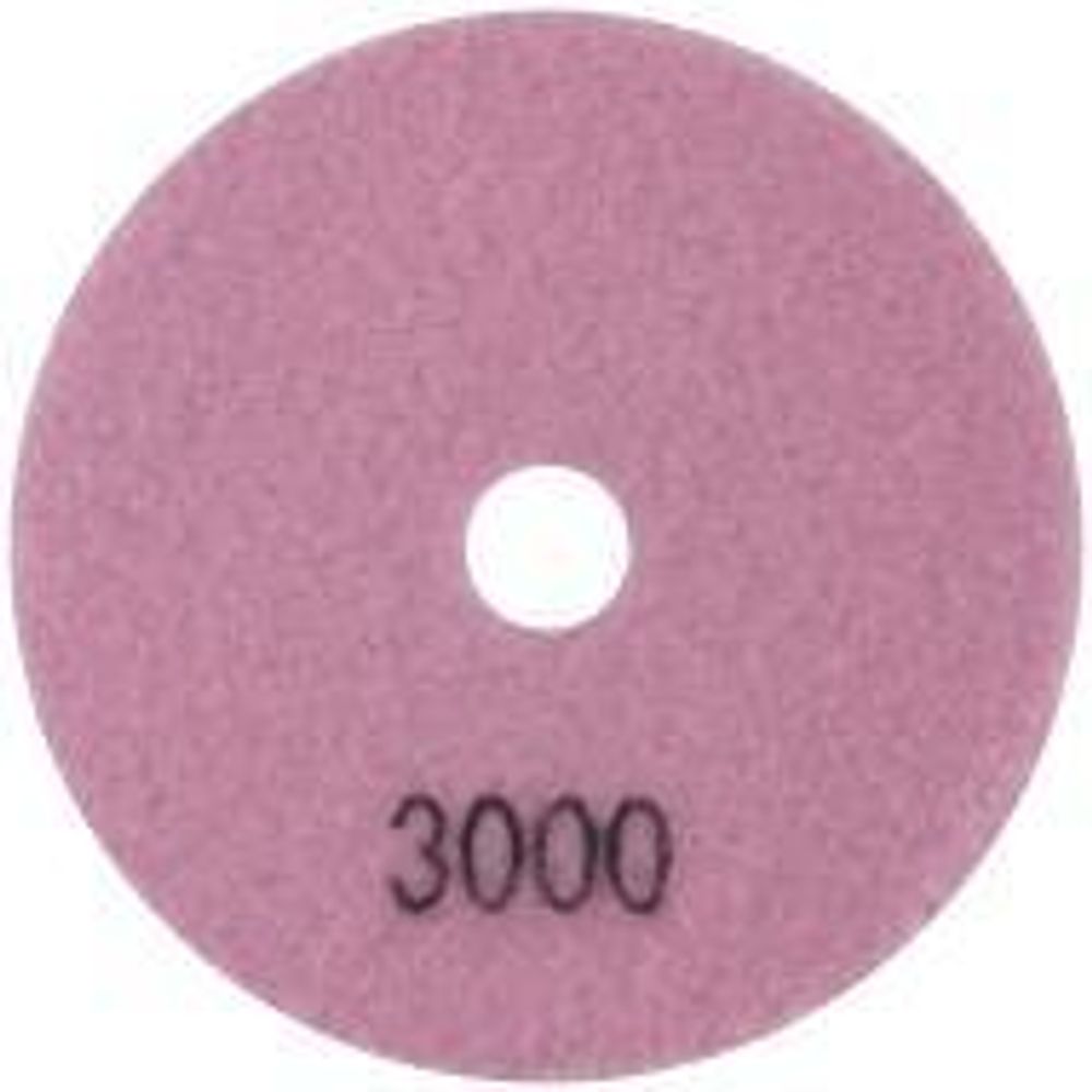 39857 Алмазный гибкий шлифовальный круг 100 мм, Р3000 АГШК (липучка), сухое шлифование FIT