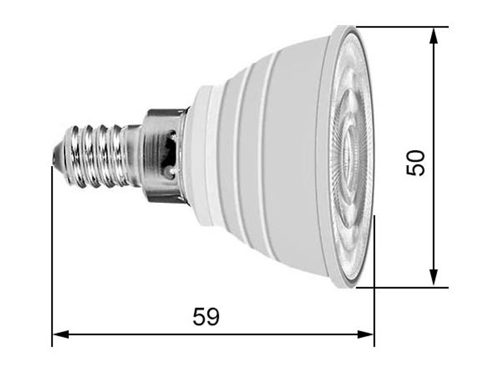Лампа RGBW с пультом 5W R50 E14