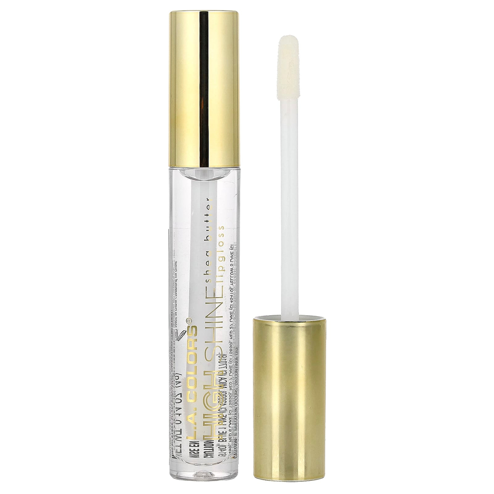 L.A. Colors, High Shine, блеск для губ с маслом ши, CLG932, прозрачный, 4 г (0,14 унции)