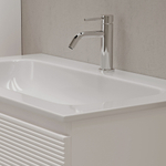 Тумба подвесная под раковину Sancos Folk, Bianco 790х445х500