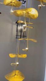 Pendant design lamp Gold Moon by Catellani & Smith (10 lampshades)