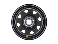 Диск усиленный JEEP стальной черный 5х127 8xR17 d75 ET+30 (треуг. мелкий)