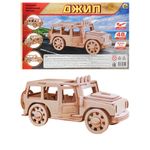 Сборная модель из дерева, АССОРТИ, 15 видов, РК