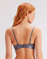 Бюстгальтер с мягкой чашкой Botanical Lace (Размер: 34D) (Цвет: серый)