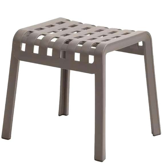 Пластиковый коричневый табурет Poggio | Nardi | Италия