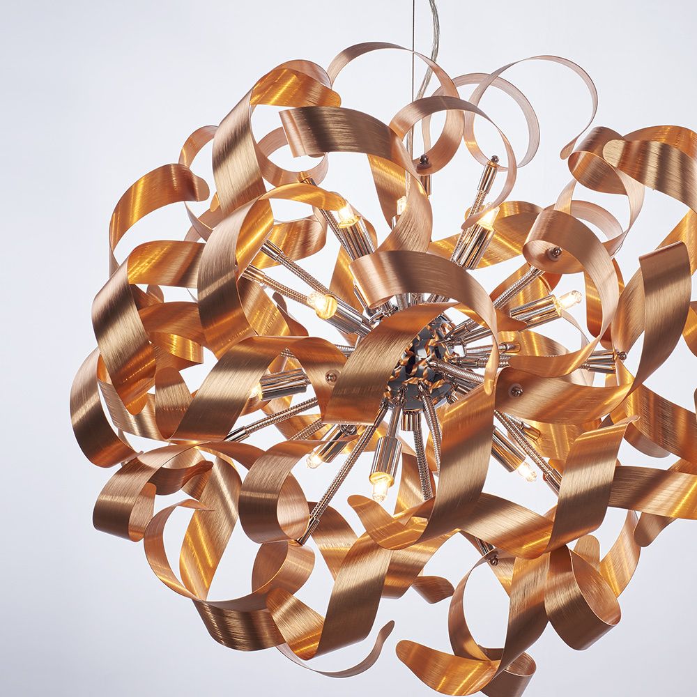 Люстра MD51015-12C raw brass